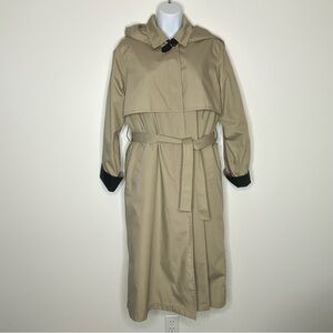 London Fog Vintage Classic Cream Tan Trench Coat